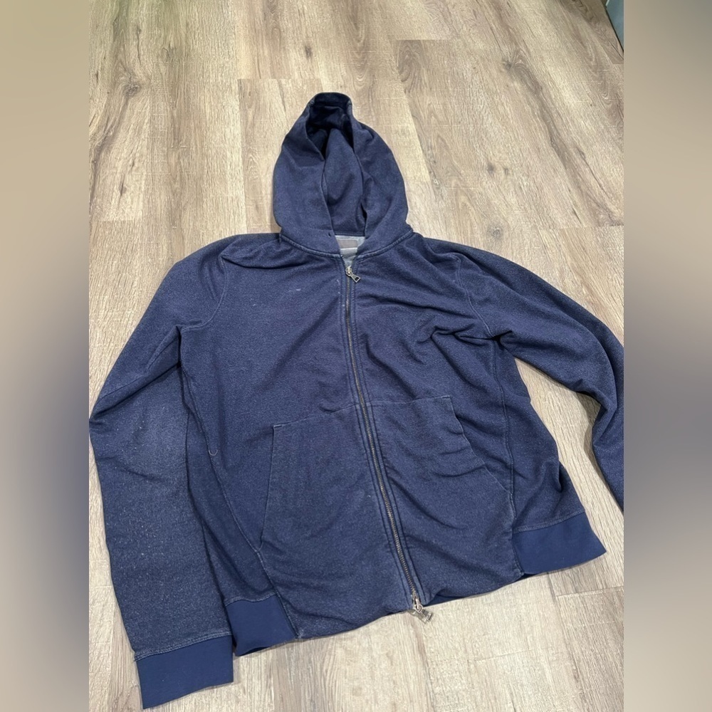 Men’s Vince Medium Hoodie Navy Worn